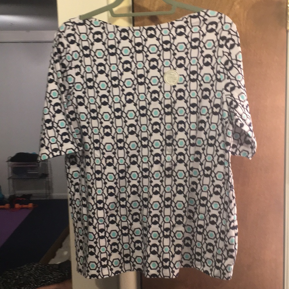 Sz 0x short sleeve top